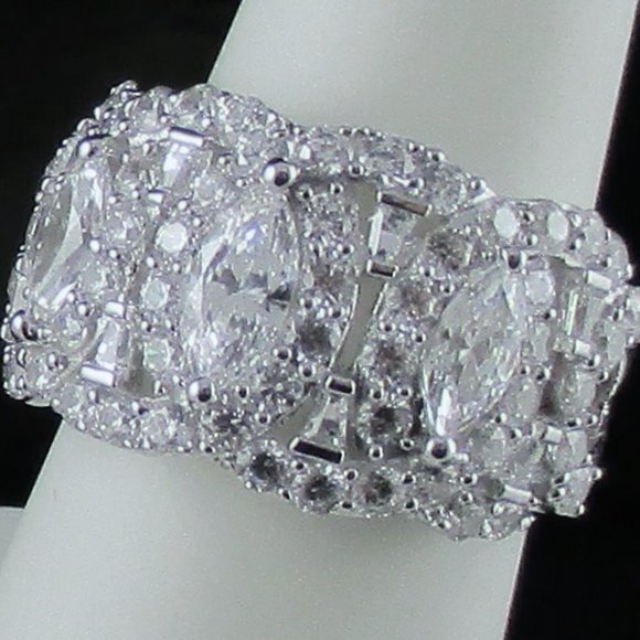 Victoria Wieck 3.26ct Absolute Band Ring - Picture 1 of 10